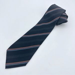 Vintage Gianni Versace Striped Italian Silk Tie